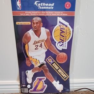 NWT #24 Kobe Bryant sold out Fathead wall decal